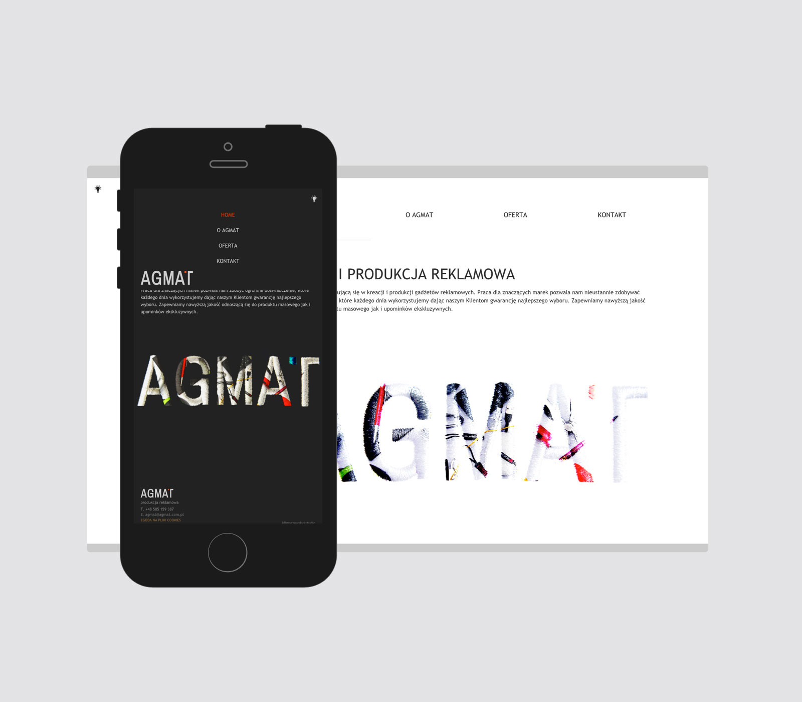 web Produkcja reklamy Agmat 2